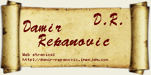 Damir Repanović vizit kartica